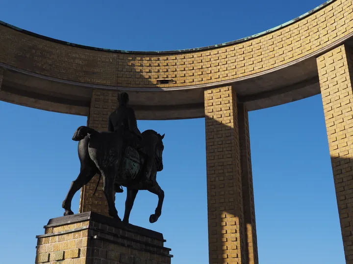 King Albert I-monument in Newport (Belgium)